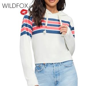 NWT Wildfox Nautical Stripes Ivy Hoodie